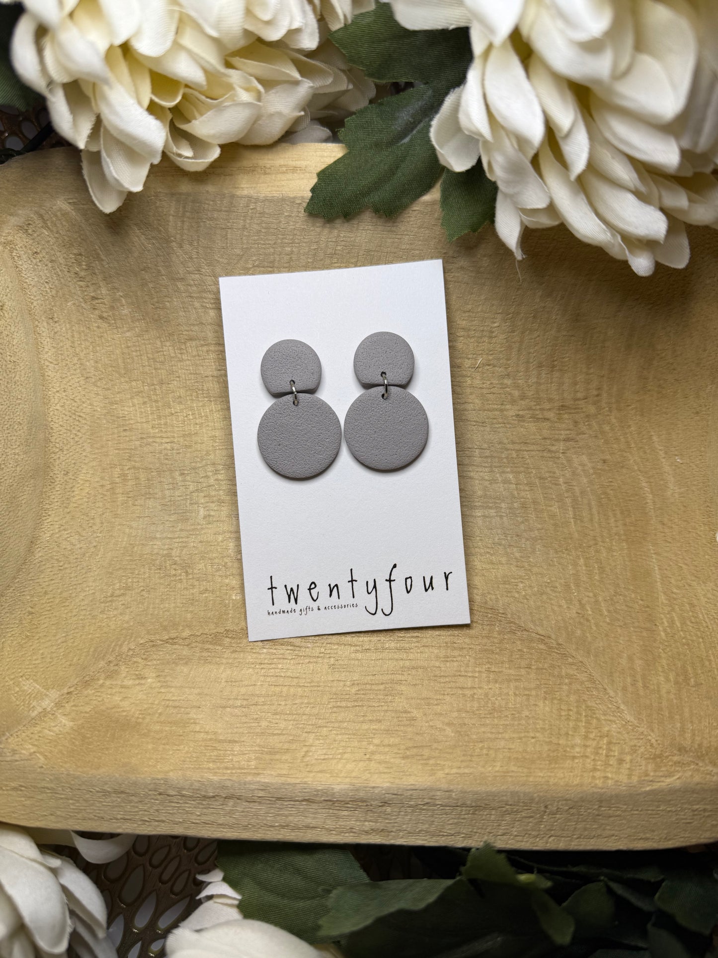 Fall Neutrals | Polymer Clay Earrings