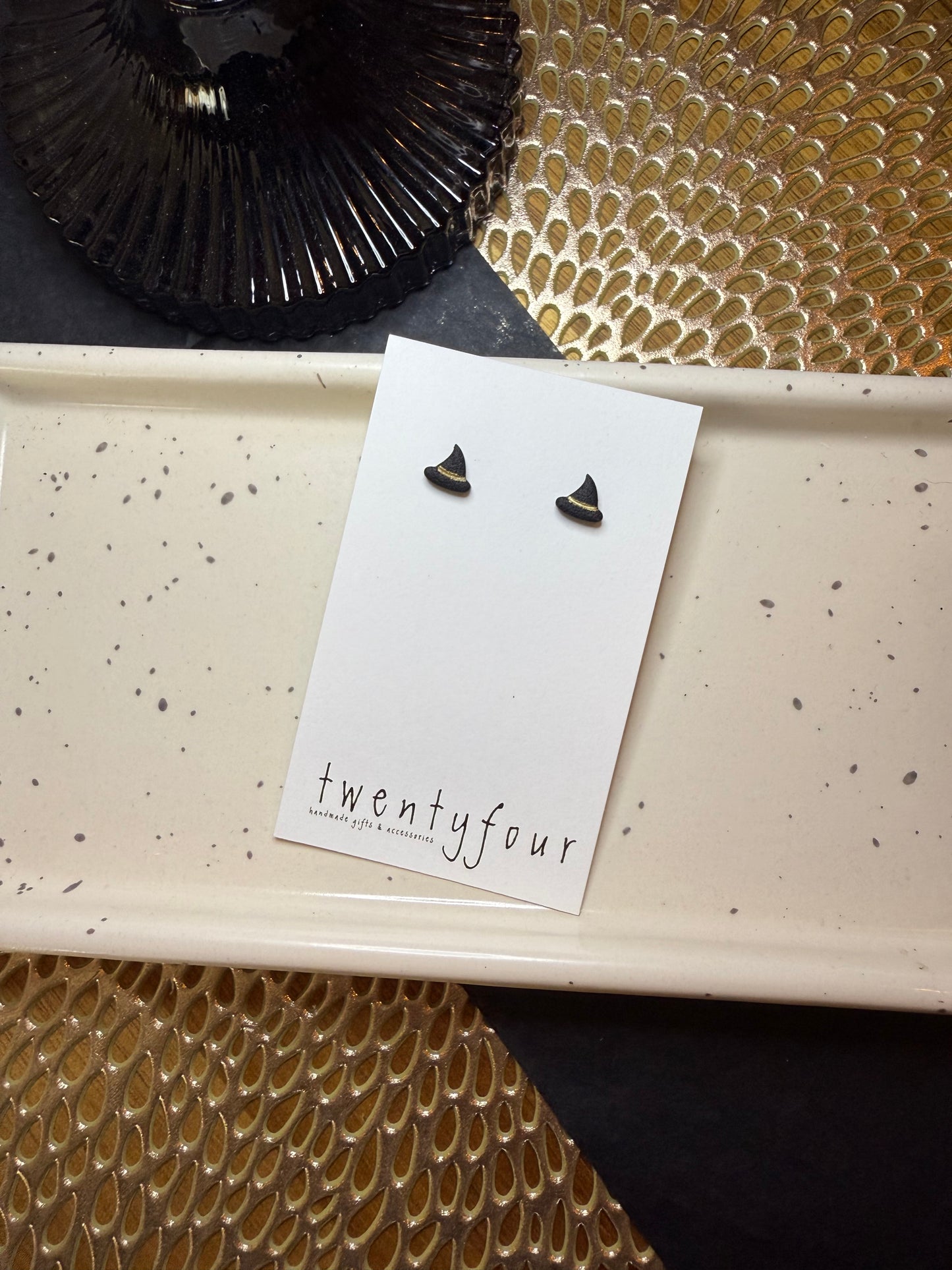 Fall Micro Studs | Polymer Clay Earrings