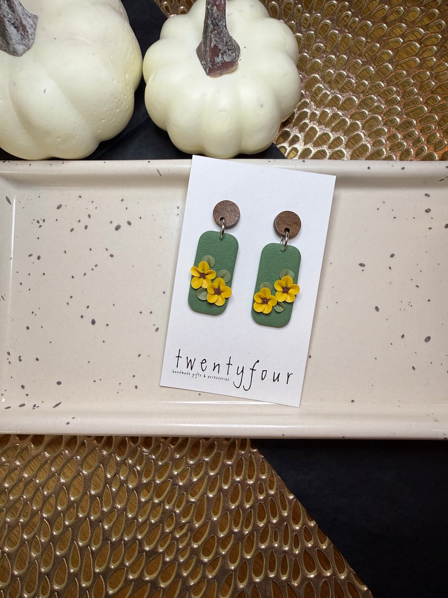 Sunflower Garden | Polymer Clay Earrings