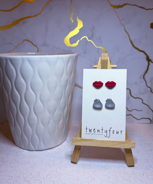 Kiss Pack | Polymer Clay Earrings