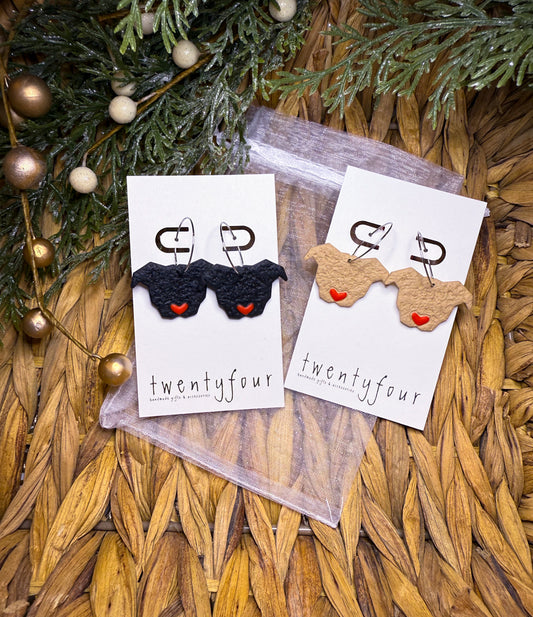 Bully Breed Love | Polymer Clay Earrings