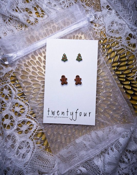 Holiday Stud Pack | Polymer Clay Earrings