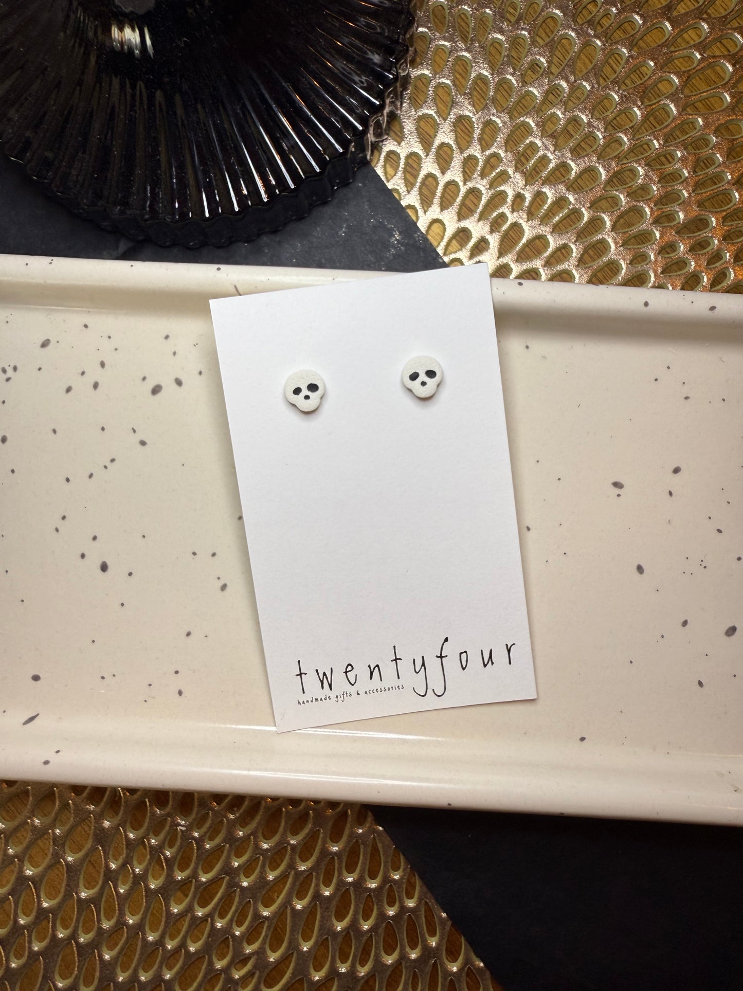 Fall Micro Studs | Polymer Clay Earrings