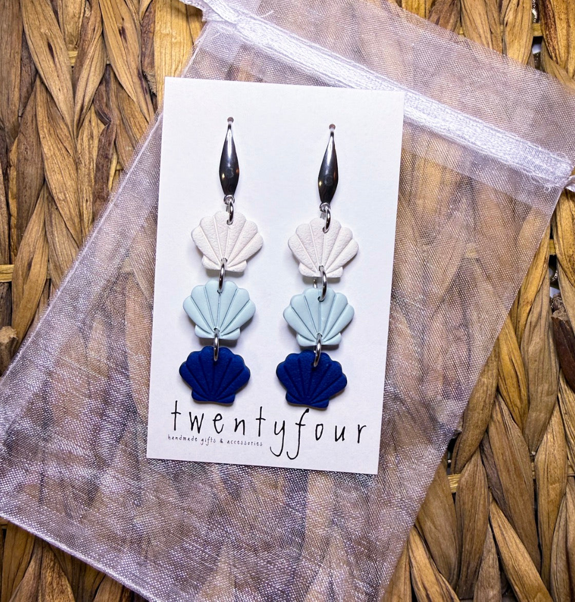 Shells | Polymer Clay Earrings