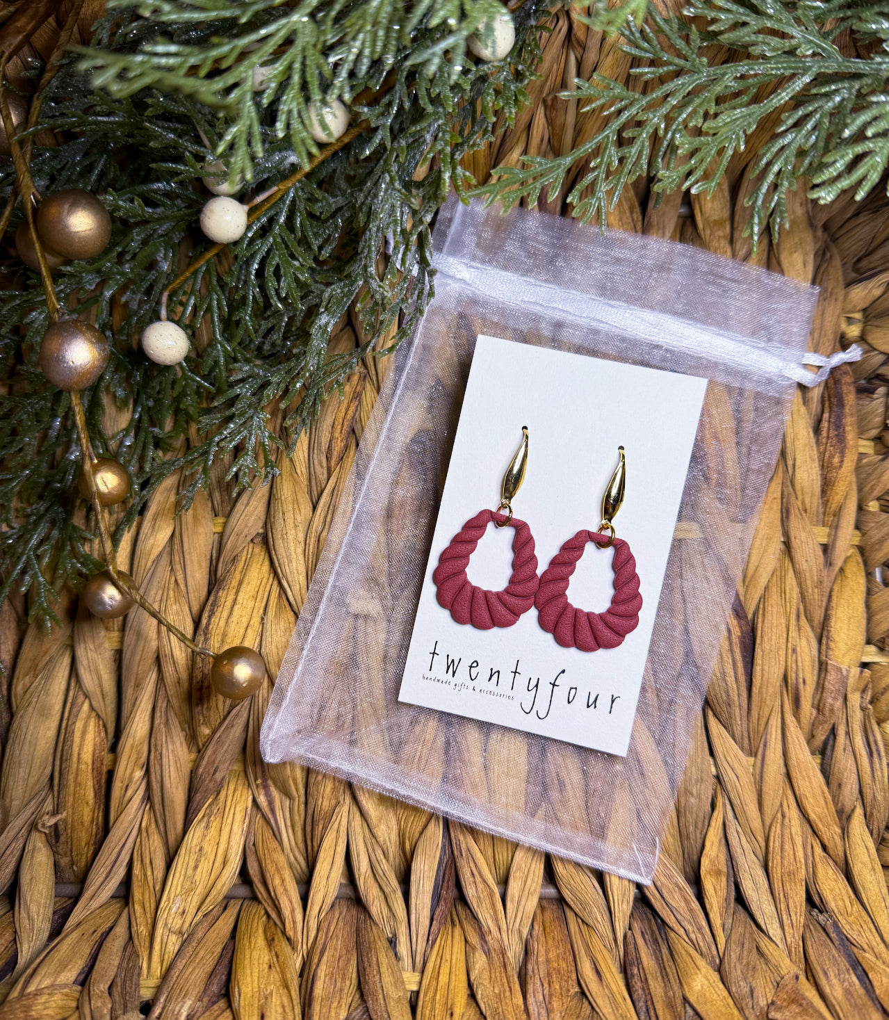 Door Knocker | Polymer Clay Earrings