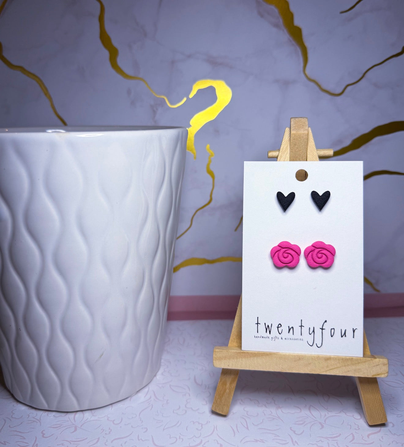 Hearts & Roses Pack | Polymer Clay Earrings