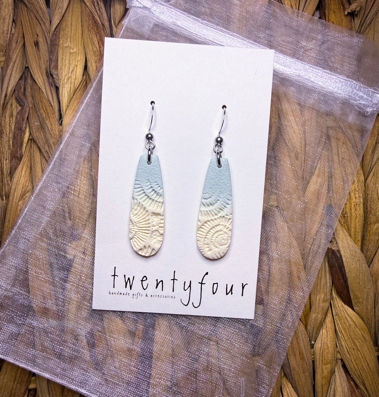 At the Beach | Polymer Clay Earrings
