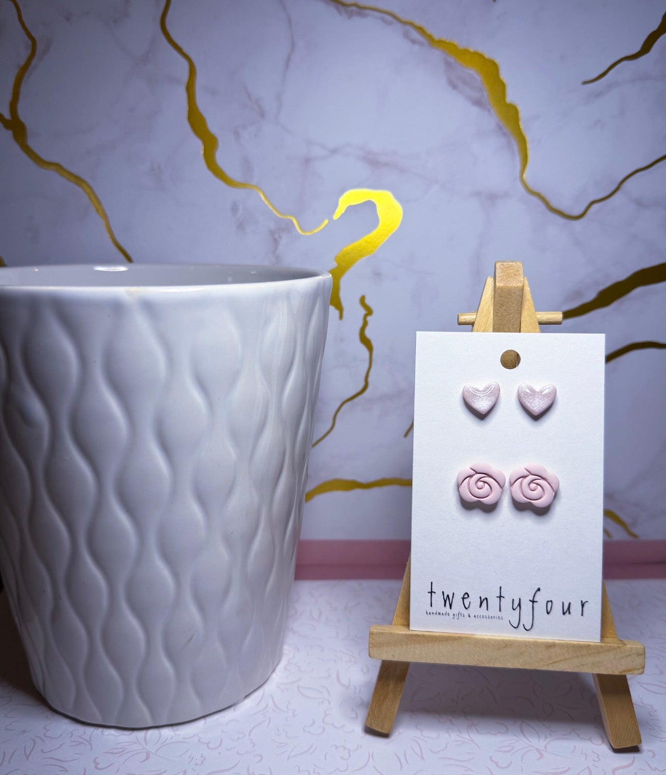 Hearts & Roses Pack | Polymer Clay Earrings