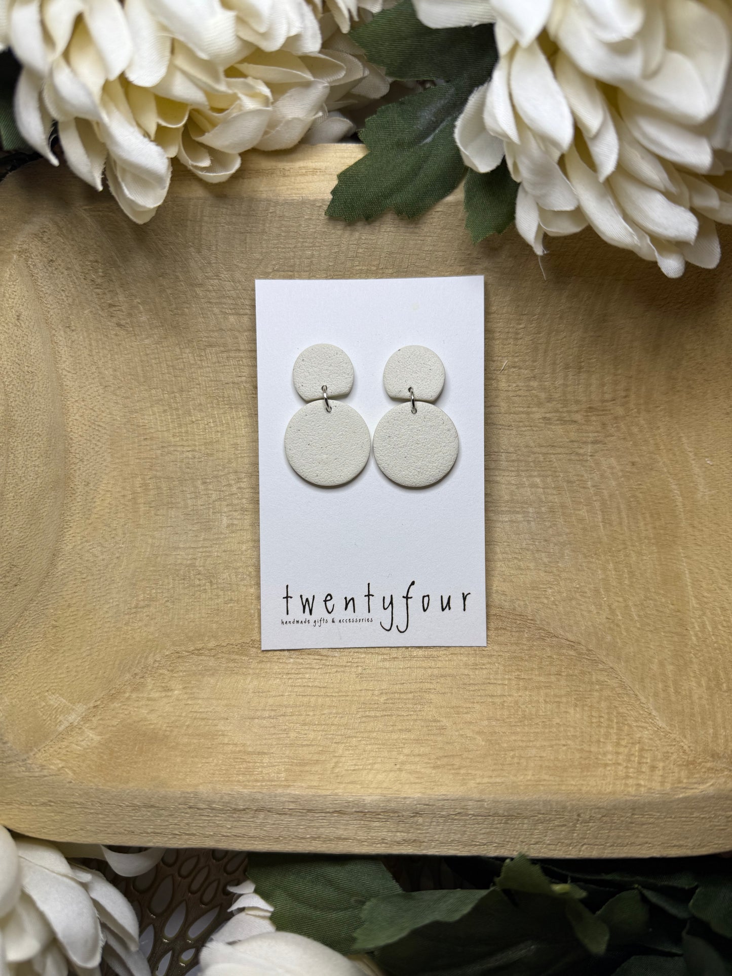 Fall Neutrals | Polymer Clay Earrings