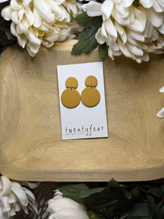 Fall Neutrals | Polymer Clay Earrings